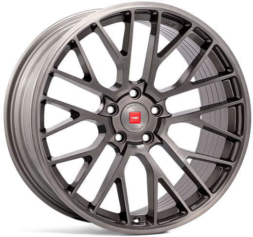 IW Automotive FFP1 19x8.5 5x112 ET45 Carbon Grey Brushed
