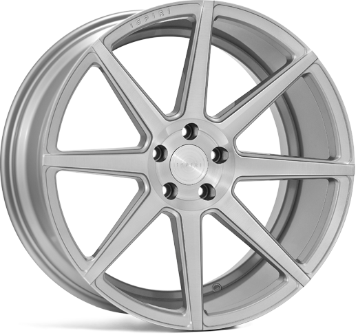IW Automotive ISR8 19x8.5 5x120 ET35 Pure Silver Brushed