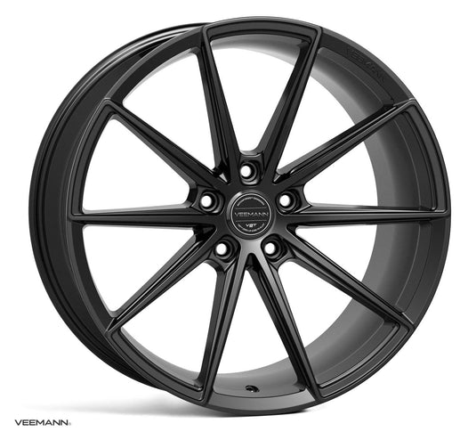 VEEMANN MF-Z1 19x8.5 5x112 ET42 Gloss Black
