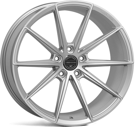 VEEMANN MF-Z1 20x10 5x120 ET43 Silver Machined