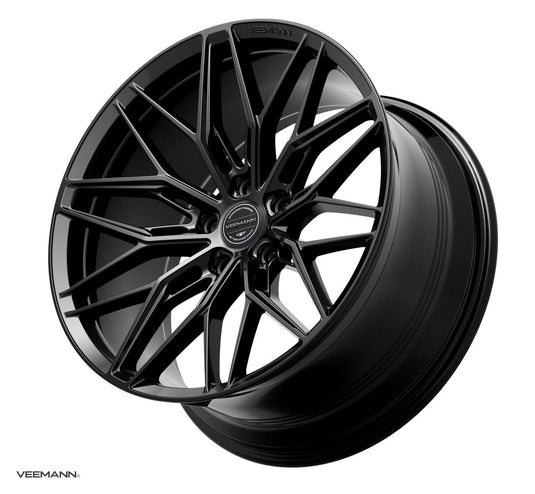 VEEMANN MF-Z5 20x8.5 5x112 ET28 Gloss Black