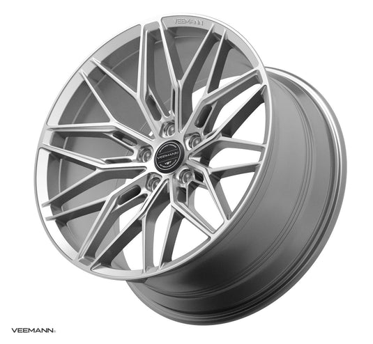 VEEMANN MF-Z5 20x10 5x112 ET42 Silver Machined