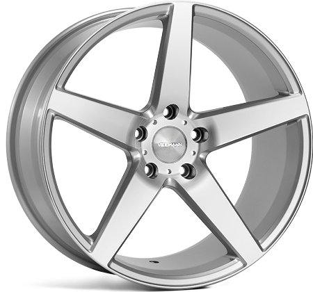 Veemann V-FS8 22x12 5x120 ET30 Silver Machined