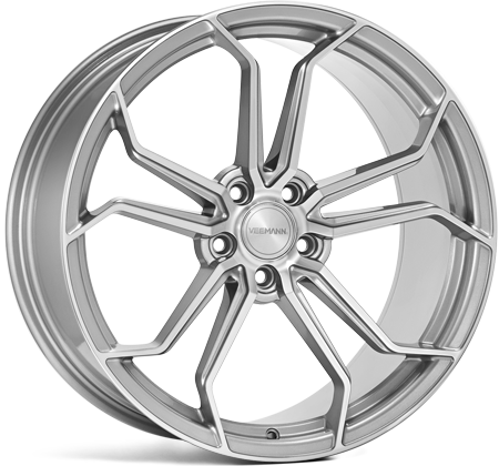 Veemann VC632 19x8.5 5x120 ET35 Quartz Silver Machined